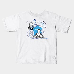 Émilie du Chatelet and Isaac Newton Kids T-Shirt